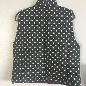 LOFT Jackets & Coats - Loft Polka Dot Puffy Vest LOFT Jackets & Coats - Loft Polka Dot Puffy Vest